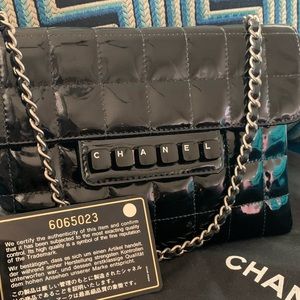 chanel computer bag